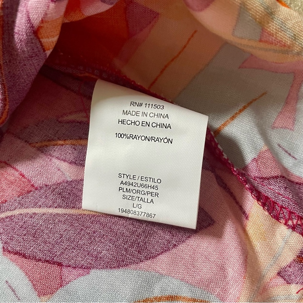 NWT Juniors’ Lily Rose Elastic Waist Skater Skirt Size Large - Picture 7 of 8